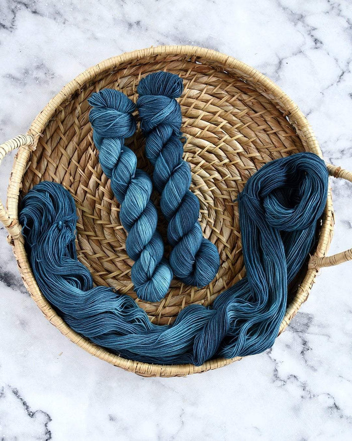 Destination Yarn fingering weight yarn The Great Wave Set