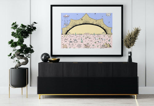 The Sun Loves the Desert Giclee Art Print