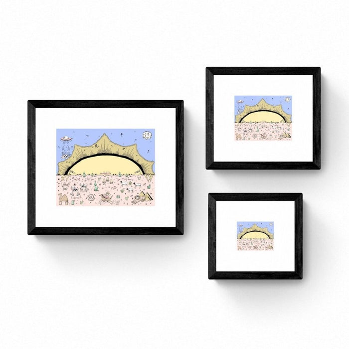 The Sun Loves the Desert Giclee Art Print