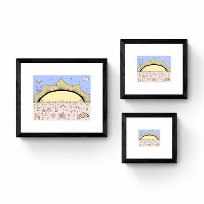 The Sun Loves the Desert Giclee Art Print