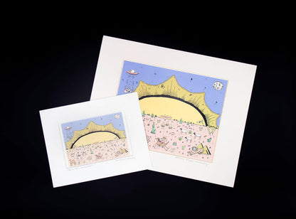 The Sun Loves the Desert Giclee Art Print
