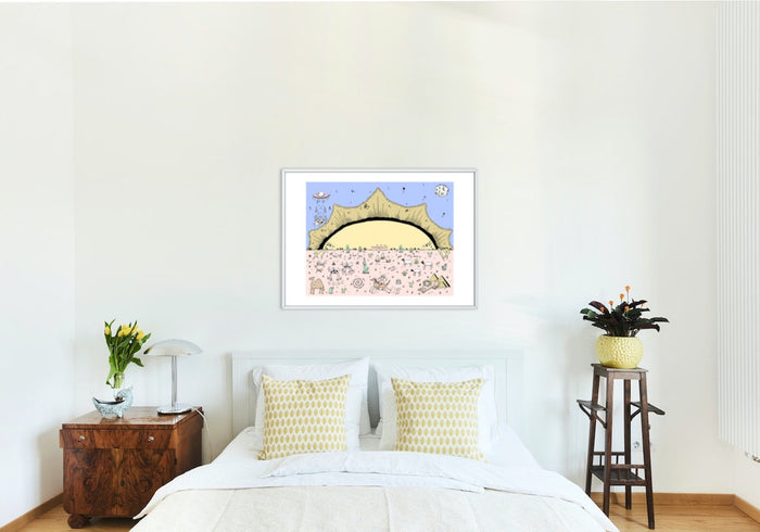 The Sun Loves the Desert Giclee Art Print