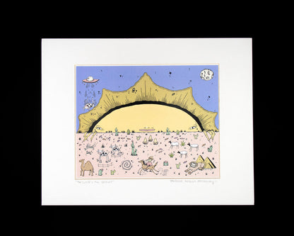 The Sun Loves the Desert Giclee Art Print