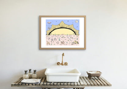 The Sun Loves the Desert Giclee Art Print
