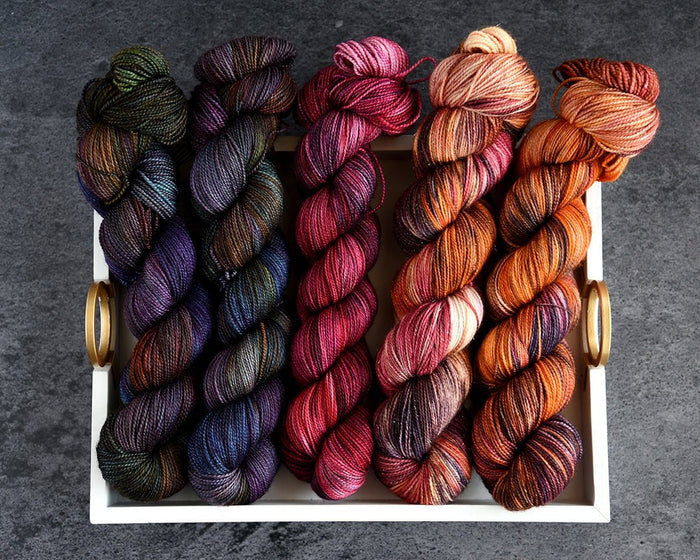 Destination Yarn Preorder Toxic Collection 5 Skein Shawl Kit - 03