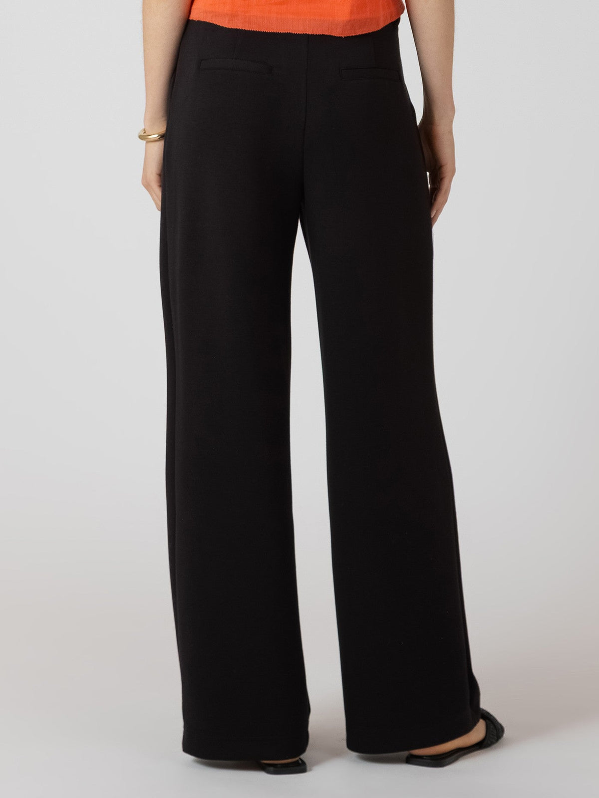 ROOM 34 Wide Leg Knit Trouser