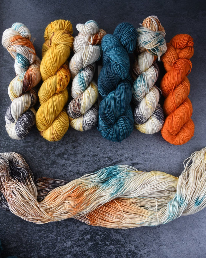 Destination Yarn fingering weight yarn Valley of the Queens