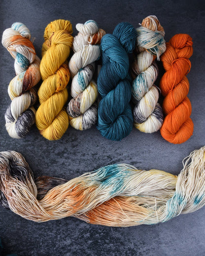 Destination Yarn fingering weight yarn Valley of the Queens