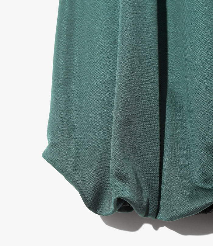 Women's Balloon Track Skirt - Dk.Green - Bright Jersey