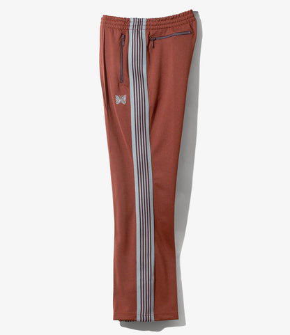 Women's Boot-Cut Track Pant - Rust - Poly Smooth