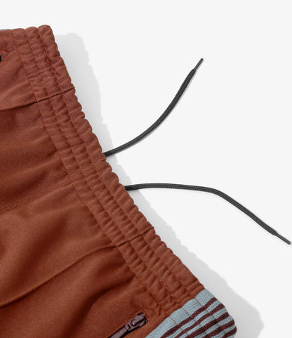 Women's Boot-Cut Track Pant - Rust - Poly Smooth