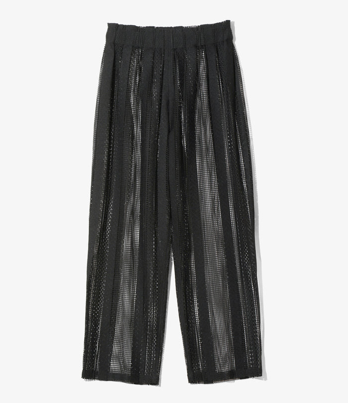 Women's String Pant - Black - Poly Lace Jq.