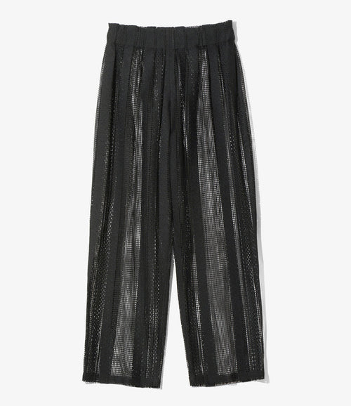 Women's String Pant - Black - Poly Lace Jq.
