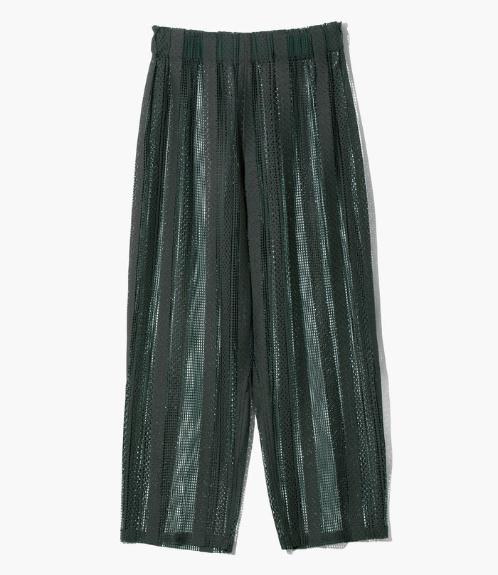 Women's String Pant - Green - Poly Lace Jq.