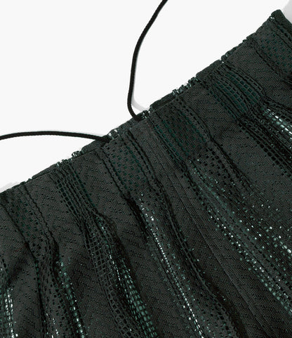 Women's String Pant - Green - Poly Lace Jq.