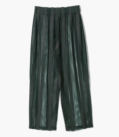 Women's String Pant - Green - Poly Lace Jq.