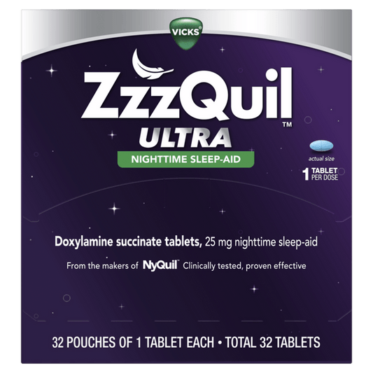 Zzzquil Ultra Nightime Sleep Aid 1 Ct - Case - 32 Units at MexMax the wholesale grocery supply